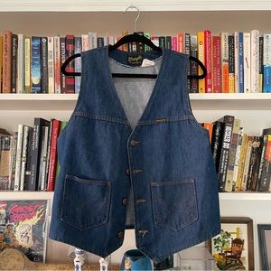 Wrangler denim vest